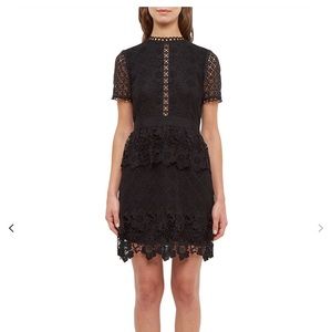 Ted Baker London Dixa Layered Lace Skater dress